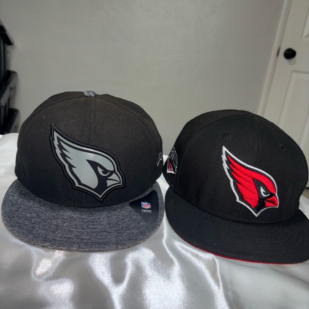NFL Black and Gray Team Logo Caps